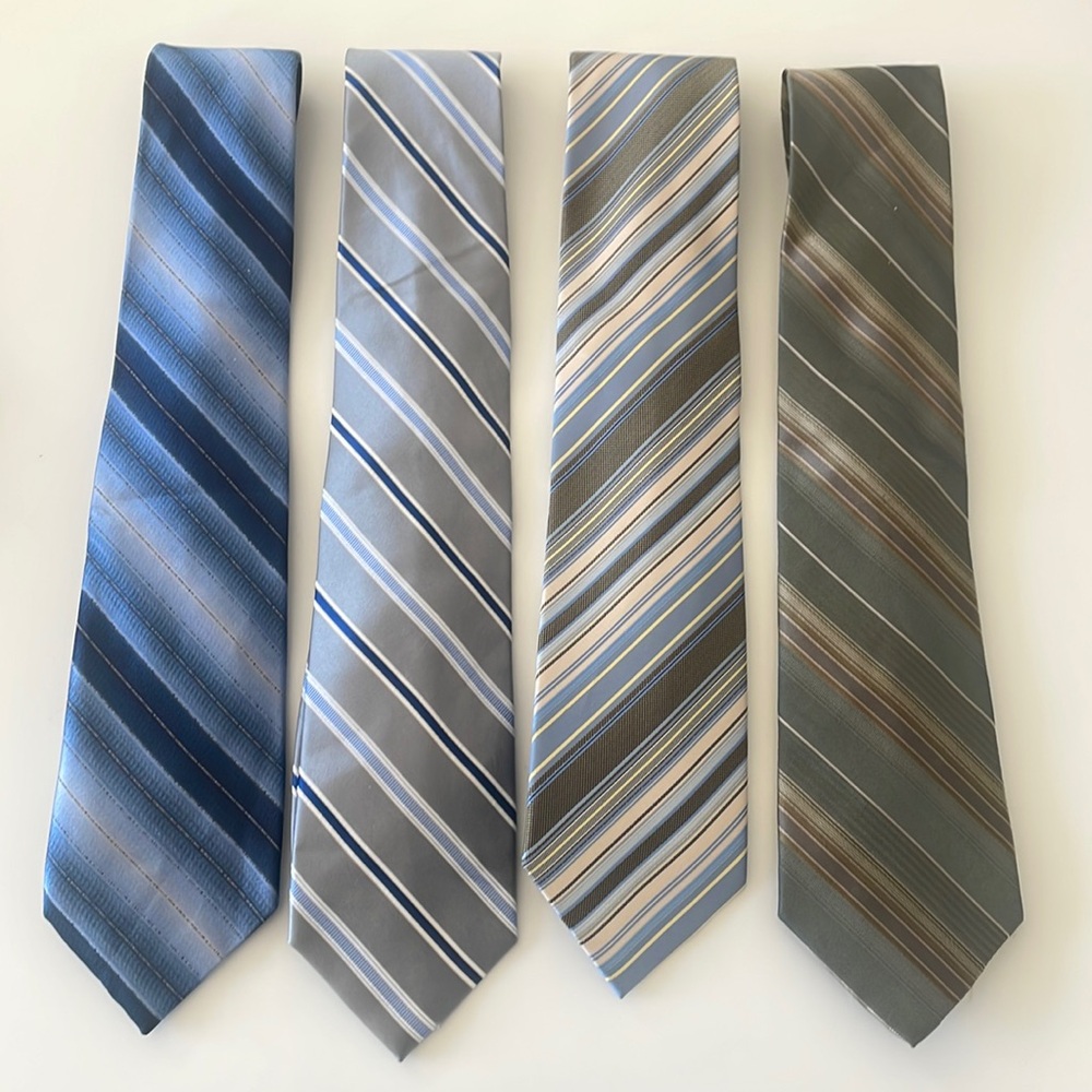 Bundle of Striped Assorted Ties from Variety Brands